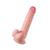 Censan My Babe Kıkırdaklı Deri Katmanlı My Pretty 20 cm Dildo