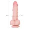Censan My Babe Kıkırdaklı Deri Katmanlı My Dainty  20,5 cm Dildo
