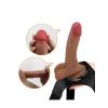 Censan Oher Fışkırtmalı & Titreşimli Belden Bağlamalı Dildo Vibratör