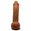 Censan Realistik Vantuzlu Melez Dildo Penis
