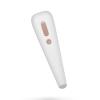 Censan Satisfyer 2 NG Vakum Dalgalı Klitoral Stimülatör, ABS plastik, beyaz, 17 cm