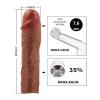 Censan Stevenson Gerçek Hissiyatlı Uzatıcı Penis Kılıfı