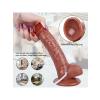 Censan Su Fışkırtma Fonksiyonlu Gerçekçi Vantuzlu Melez Dildo