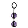 Censan Vender Kegel Vajinal Topları ABS plastik Mor 14,6 cm
