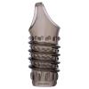 Censan  XLover Penis Extender Kılıfı TPE Siyah Şeffaf 7.5 cm