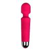 Female Wand Massager Şarjlı Vibratör - Pembe