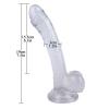Noctis 19cm Beyaz Dildo No:10
