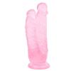 Noctis 19cm Pembe Çiftli Dildo No:76