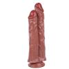 Noctis 26,5cm Kahverengi Çiftli Dildo No:111