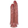 Noctis 26,5cm Kahverengi Çiftli Dildo No:111