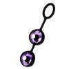 Raspy vajinal topları, ABS plastik Mor 14 cm